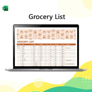 grocery list