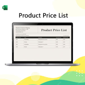 product price list